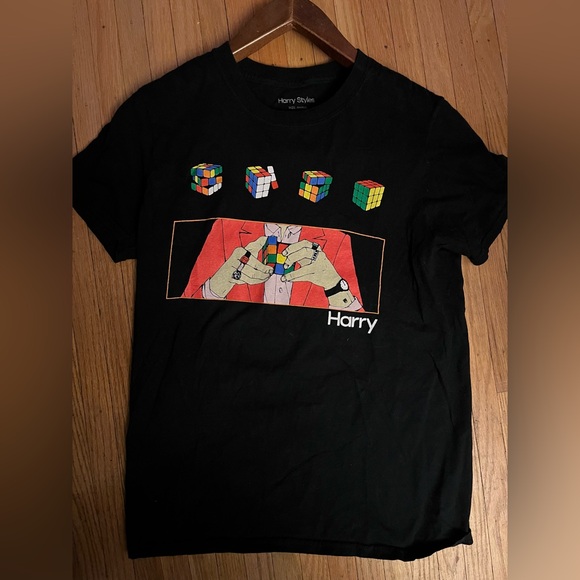 Harry Styles Tops - Harry Styles / Rubik's Cube Exclusive Collab Tee - 2018 Tour